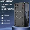 KEYSION Hollow Heat Dissipation Case for Nothing Phone 3A Lite Magnetic Cooling Shockproof Phone Back Cover for Nothing 3A Lite