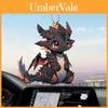 Acrylic Black Dragon Cartoon Car Charm Pendant For Stylish Vehicle Decoration