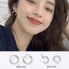 South Korea Su Circle Earrings 2025 New Popular Cold Wind Versatile Earrings Earrings Earrings Summer