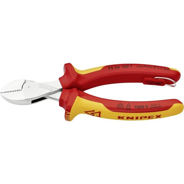 Knipex X-Cut 73 06 160 T VDE Pince Coupante Diagonale 160 Mm