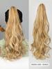 Synthesize 18-inch Claw Clip Waves Ponytail To Extend Female Ponytail Wig