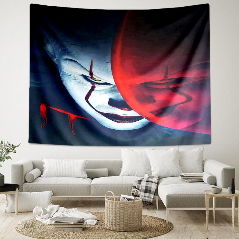 1pc Pennywise the Dancing Clown2 Tapestry, Living Room, Bedroom, Office, Party Decor, Ideal Festive Gift