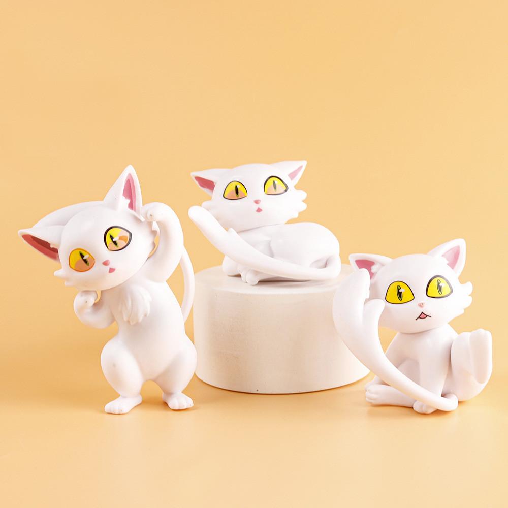 Трансграничное Путешествие Ростка Колокольчика Министр Милый Маленький Кот Украшение для Автомобиля Сюрприз-Бокс Яйцо