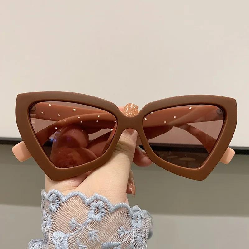 Fashion Vintage Women's Cat Eye Sunglasses New Brand Women Sun Glasses Summer Outdoor Sunshades  UV400 Eyewear