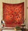 Indian Tree of Life Tapestry Boho Wall Art Multicolor Floral Design Ethnic Decor for Home Living Room Bedroom Yoga Space