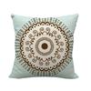 Nordic Bohemian Floral Pattern Digital Printing Short Plush Pillow Covers For Car Sofa Office Cushion Cover Home Goods