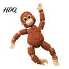 PLA Material Monkey Figure Articulated Figurine with Movable Joints 3D Printed Cute Realistic Design