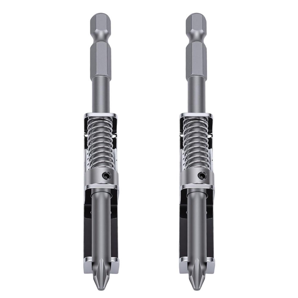 2pcs Single Hand Operation Screw Retaining Tool Single Hand Screw Gripper For Electricians
