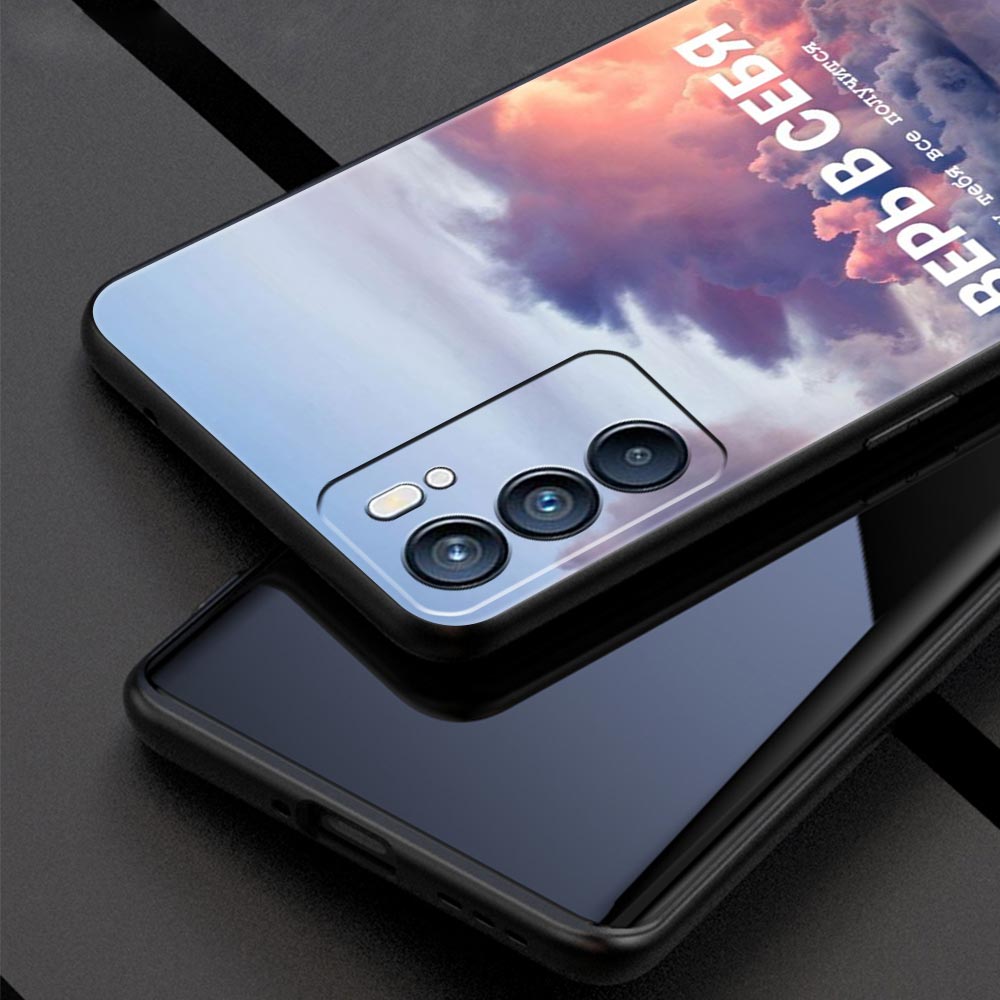 Russian Quote Slogan Scenery Case For Oppo Find X6 X5 A54 A53 A52 A9 A15 A95 A17 A16 A76 A74 A57 Reno7 Reno6 Pro Plus 5G Cover