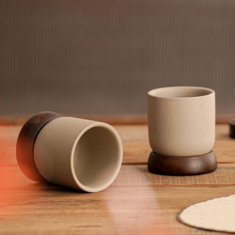 Stoneware Coffee Cups and Saucers Vintage Ceramic Breakfast Milk Mug Delicate Afternoon Camellia Tea Cup Latte Mug Birthday Gift