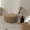 Rectangle Pumping Paper Box Cotton Rope Tissue Holder New Tissue Bag