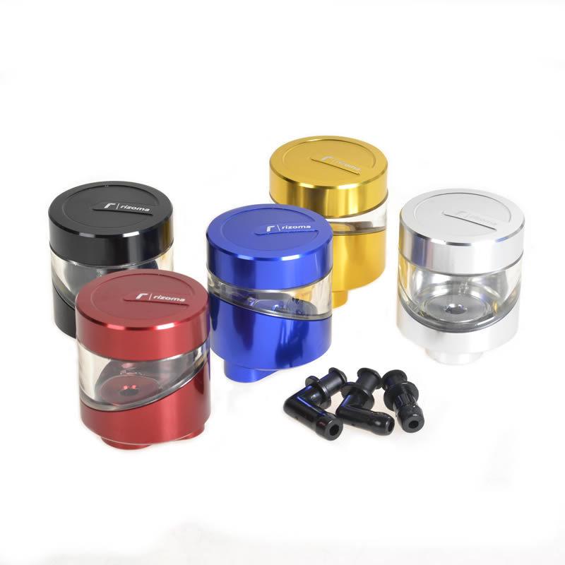 

Motorcycle CNC Aluminum Brake Oil Cup for Huanglong 600 - Transparent Reservoir чёрный