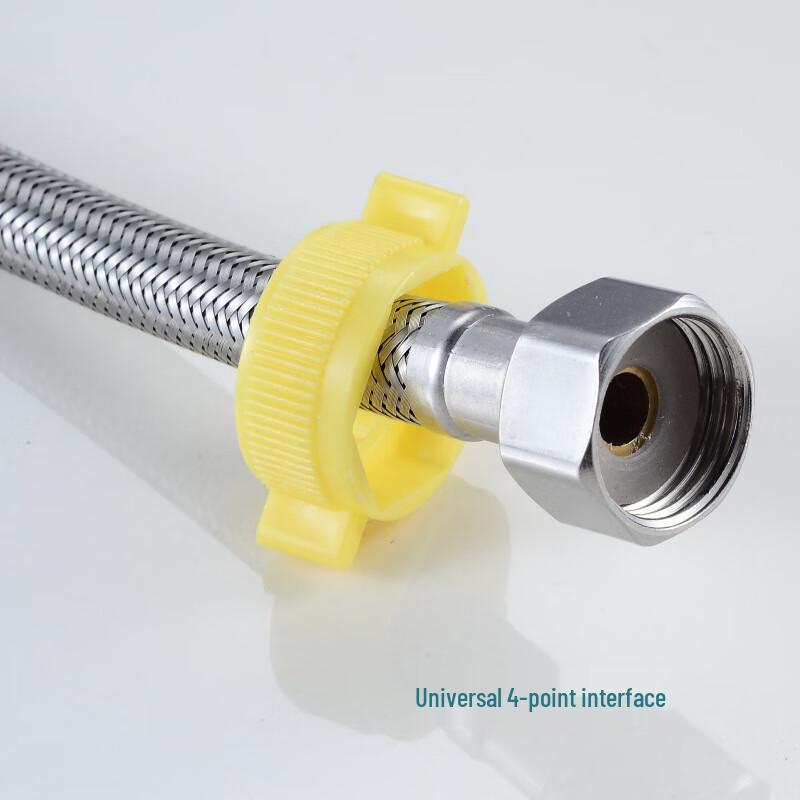 MOUFU 304 Stainless Steel Braided Water Heater Supply Hose