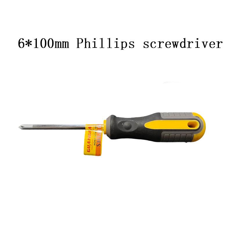 Flathead Screwdriver Phillips Screwdriver Manual Multi-Functional Multi-Spec Maintenance Tool with Non-Slip Handle Screw Driver