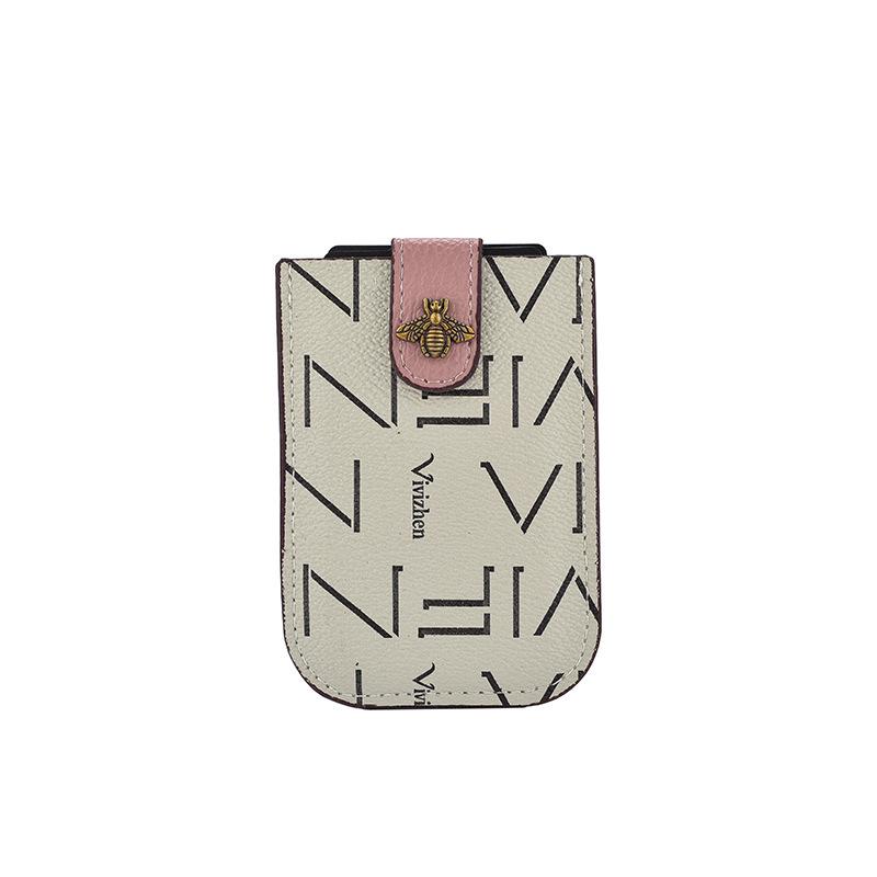 Women's Ultra-Thin PU Card Holder - Elegant & Trendy Mini Credit Bank Card Organizer