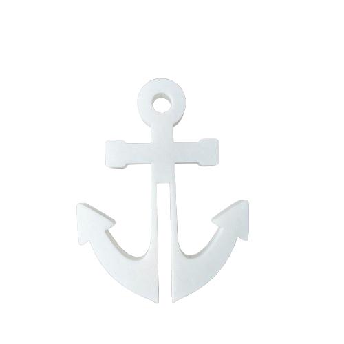 

Anchor-Shaped Hook Shower Door Towel Hook for 8mm Glass Doors Bathroom Hanger for Clothes Bathrobes Laundry Dormitory Apartment 1pc білий