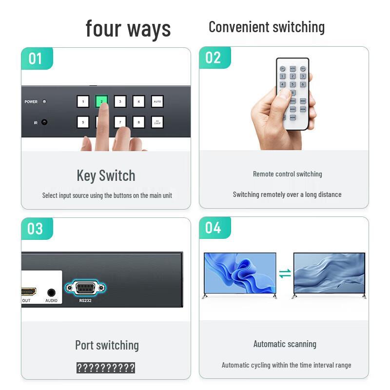 MT-Viki HDMI Matrix Switcher & Video Wall Processor