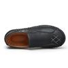 Men's Hand Stitching Casual Shoes Fashion Brand Men's New Round Head Casual Outdoor Soft Bottom Flat Shoes Large Size