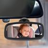 Baby Rear View Mirror for Car Clip On Sun Visor Accessories Adjustable Wide Angle Backseat Mirrors for Boys Girls Backseat