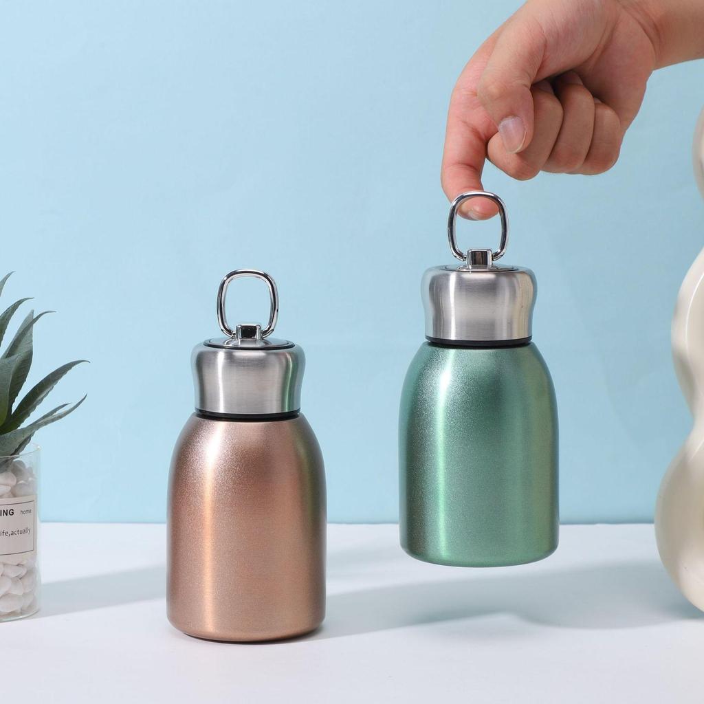 Compact Stainless Steel Pocket Thermos Cup
