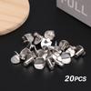 20Pcs 5Mm L-Shaped Shelf Support Studs Pegs Pins Plugs Cabinet Seperator Fixed Wooden Glass Layer Board Furniture Bracket Holder