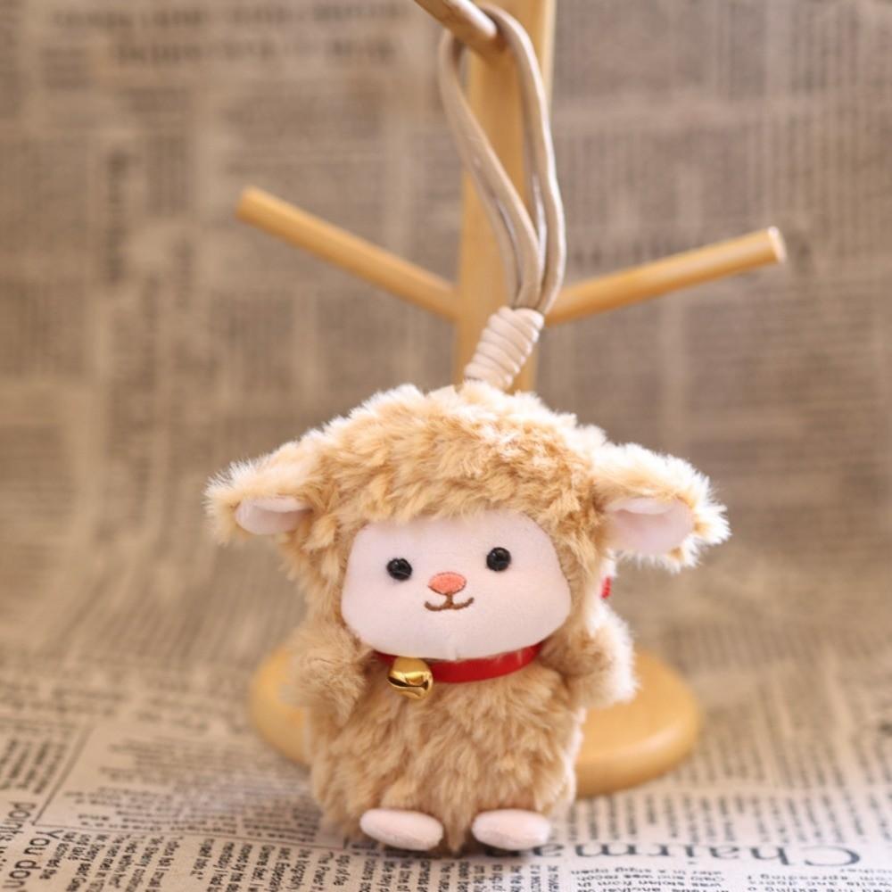 Sheep Sheep Plush Pendant Cartoon Soft Lamb Doll Ornament Mini Sheep Plush Keychain  Decoration