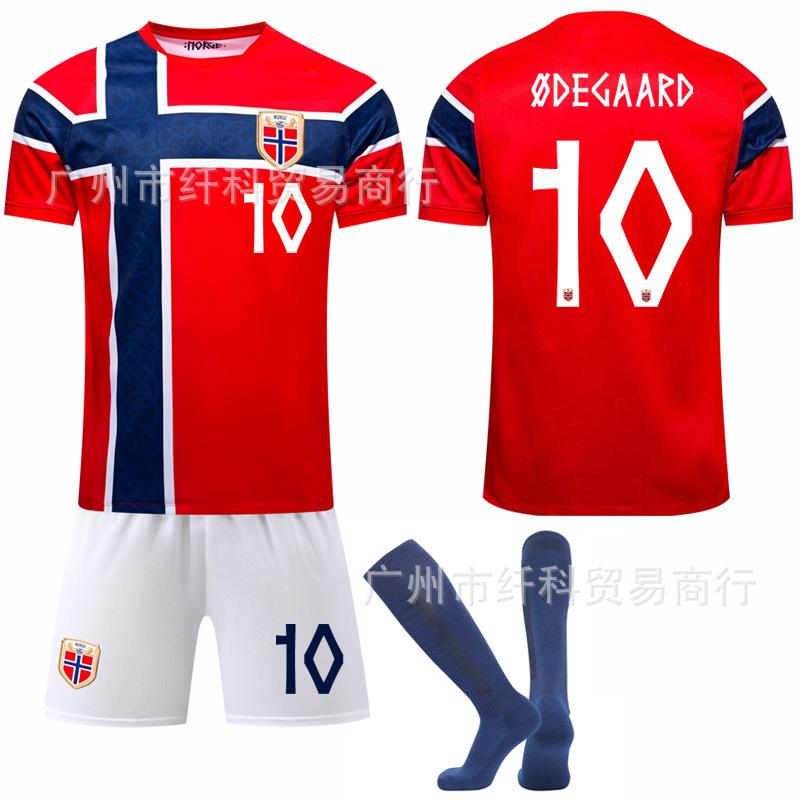 2026 Meijiamo No. 9 Harland Football Jersey 10 Erdgaard Norway Home World Cup New Red Jersey