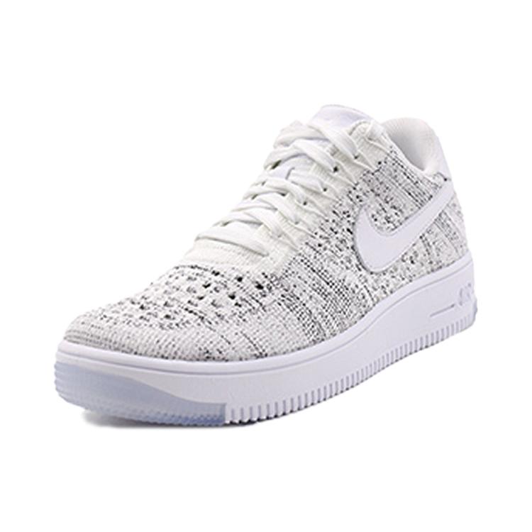 Ny Nike Air Force 1 Flyknit Low 'Summit White Grey' Dame 820256-103