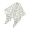 Spring Hot Selling Lace Solid Color Triangle Scarf Street Fashion Versatile Hollow Women's Flower Triangle Scarf