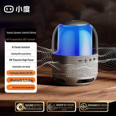 Xiaodu Smart Bluetooth Lautsprecher Bunte Edition CN-Stecker (Adapter enthalten)