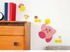 Kirby Decoration Sticker Star (Kirby & Rod)