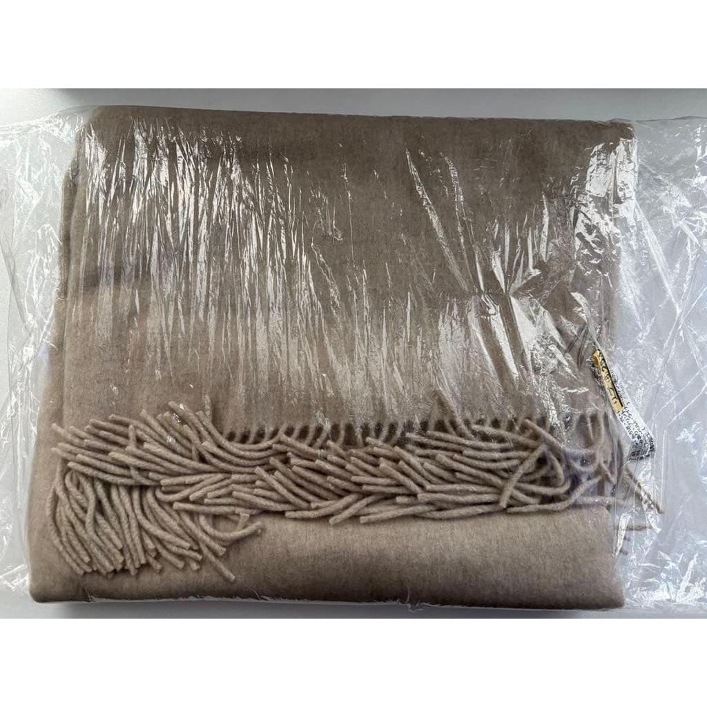 Used Magnolia Collection Alashan Cashmere Stole Beige