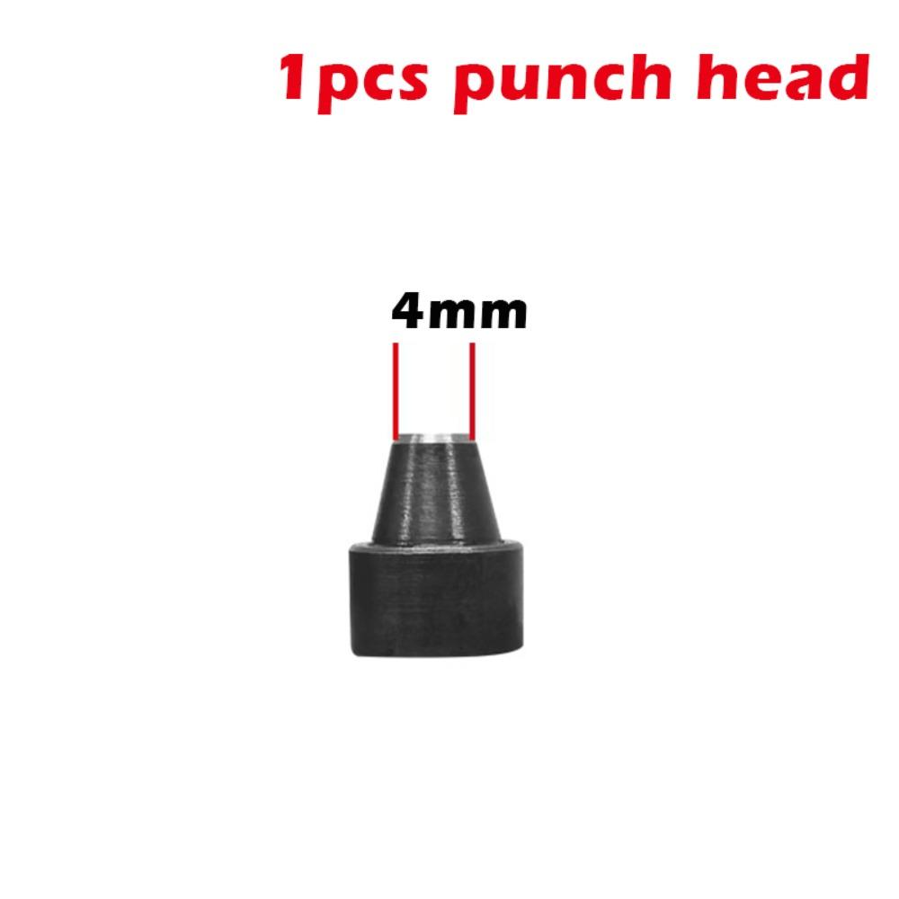 Poinçon Multifonctionnel en Acier au Carbone pour Trou de Cuir Trou Rond Sept Trous Pinces à Perforer Outil Manuel pour Rivets Outil pour Cuir