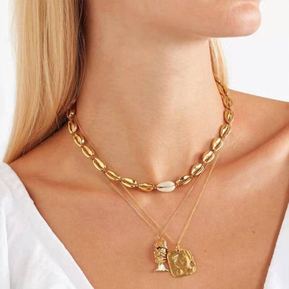 DIY Jewelry Layered Necklace Clasp Multi Strands Clasps Necklace Layering Clasps