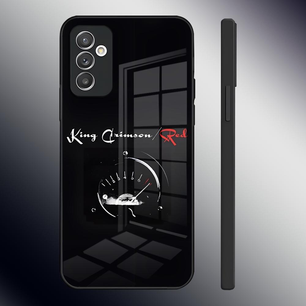 Band K-King Crimson Phone Case For Samsung S24 Ultra S23 S22 S20 Fe S21 Plus A54 A34 A24 A53 A13 A16 Glass Back Cover