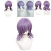 Kpop Demon Hunters Cosplay Wig With Short Straight Hair And Asymmetric Bangs For Anime Fans
