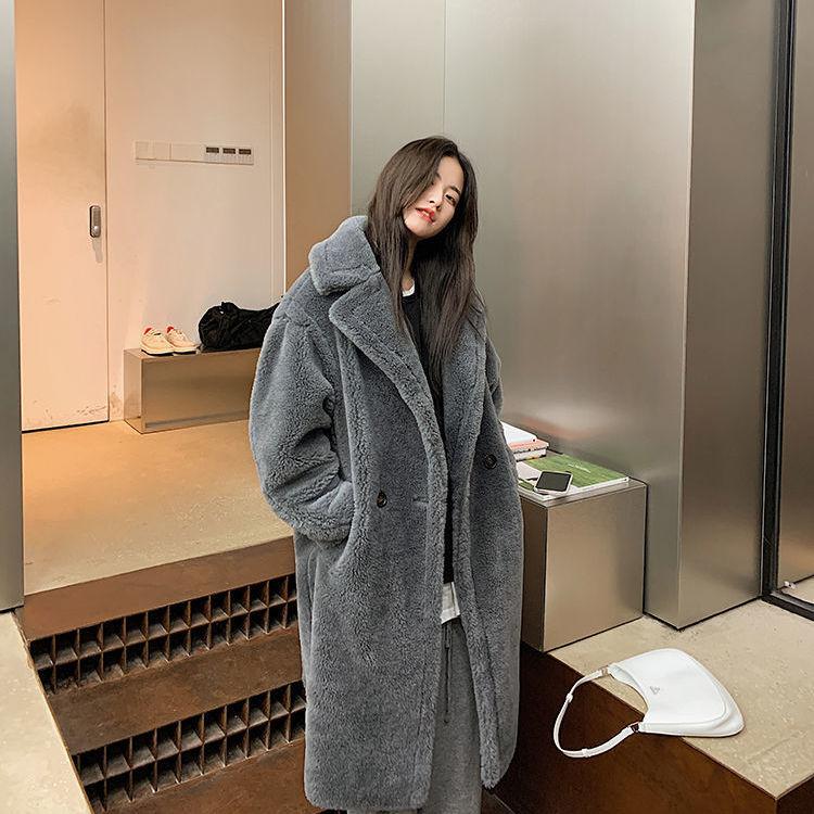 Long Teddy Bear Jacket Coat Women