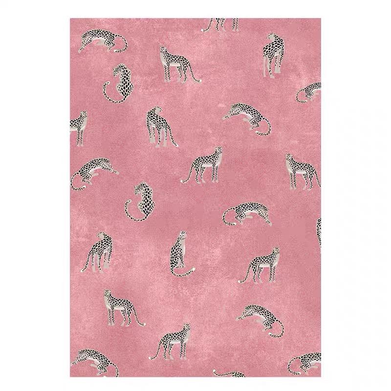 

VIKAMA American Animal Print Carpet for Home Decor, Large-sized Floor Mat for Living Rooms and Bedrooms, Refreshing and Non-slip 60X90CM (2X5.3FT