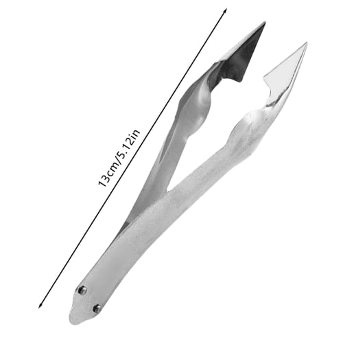 Gerinkoken Pineapple Peeler, Strawberry Peeler, Vegetable Peeler, Pineapple Peeler with Tweezers, Stainless Steel Pineapple Cutter, Pineapple Eye Remo