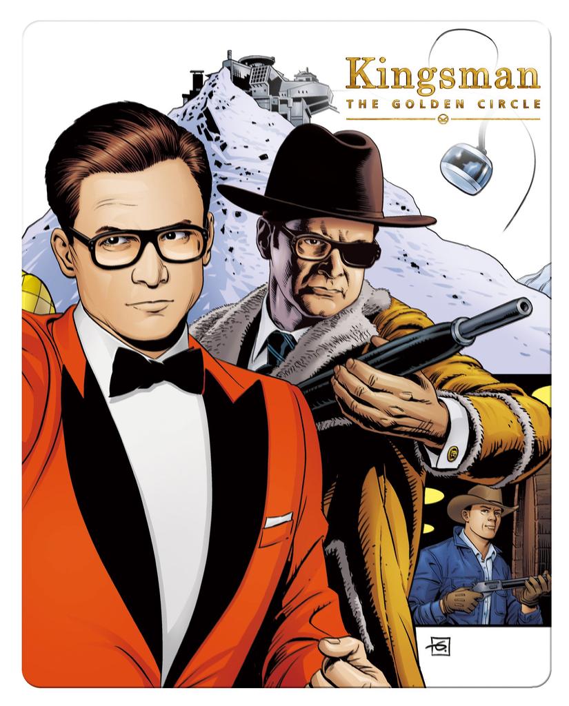 The Golden Circle Steelbook Edition Kingsman Blu-ray [Steelbook] [Blu-ray]