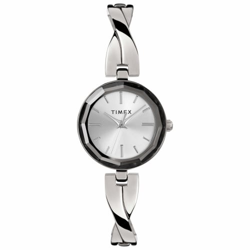 Timex Women's Dress 26mm Bracelet Watch in Silver Tone