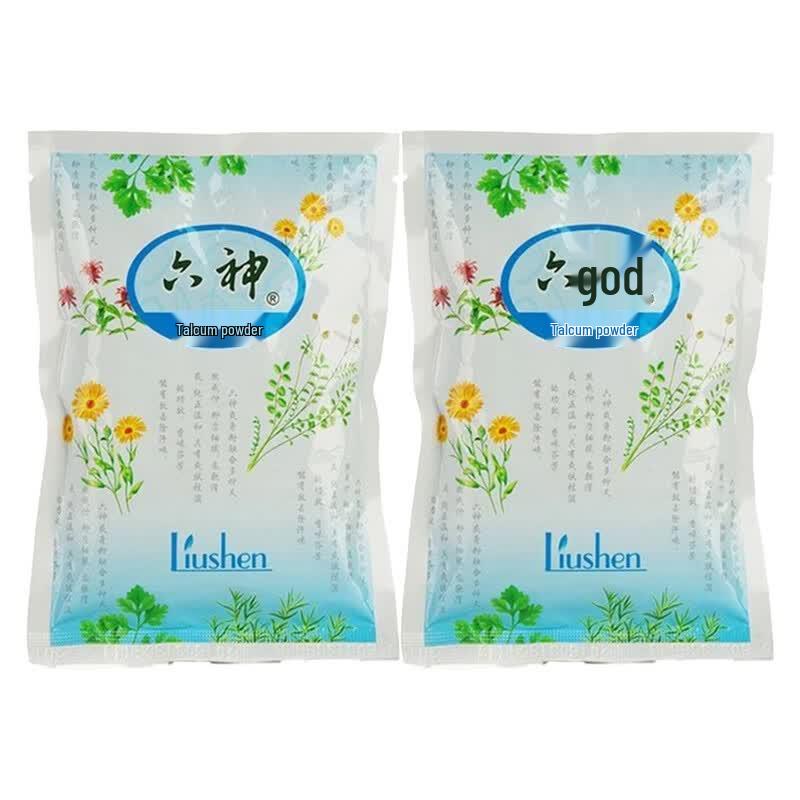 Liushen Talcum Powder Twin Pack