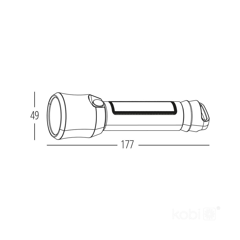 Rechargeable LED Flashlight USB-C 215 lm 6000K X-MPR 1