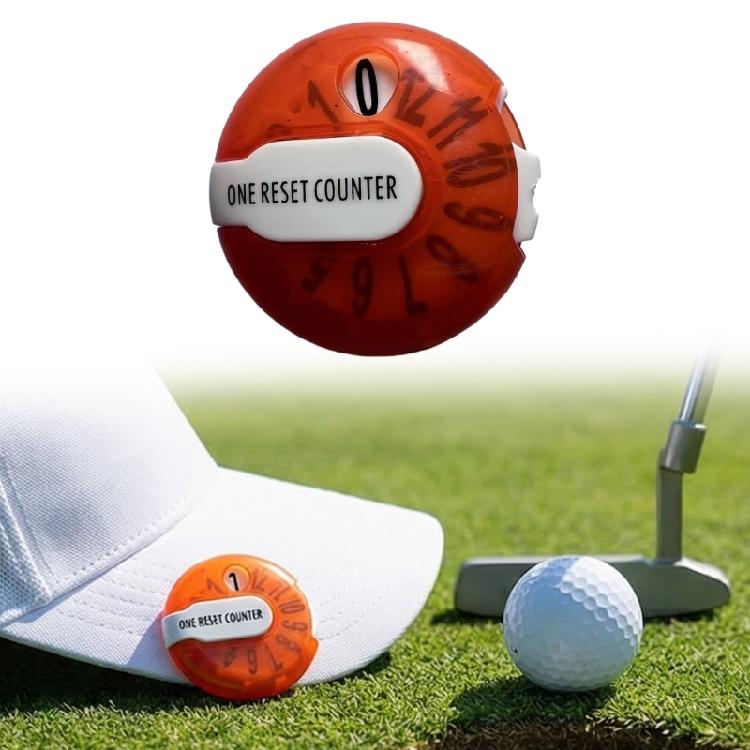 Golf Score Counter Gloves Caps Clip Small Golf Scoring Strokes Device With Touches Reset Clip for Accurate Results