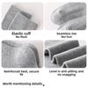Boneless, Slightly Pressed Calf Socks, Cotton Socks for Slimming Legs, Women's White Tall Socks for Spring and Autumn