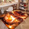 Haikyu Print Rug, Washable Floor Carpet, For Entryway Dorm Laundry Room Office Study, Home Decor Birthday Christmas Gift