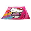 Hello Kitty Fleece Regenbogen Decke