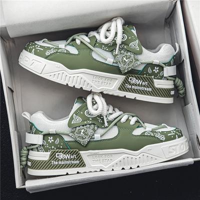 Men Shoes Sneakers Mens Casual Shoes Leisure Luxury Men Walking Shoes Chunky Trend Stakeboard Shoes for Men Sports Running Shoes Male Footwear