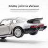 (Boxed) 1:36 Porsche 911 Turbo 1978 Alloy Model Car Ornament - No Sound or Light