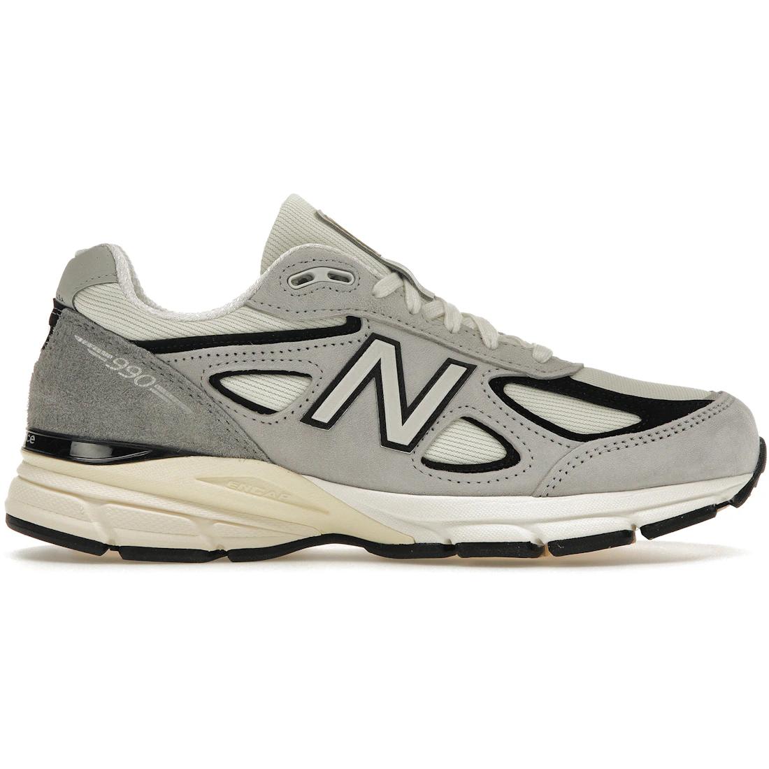 

Кроссовки New Balance 990v4 MiUSA Teddy Santis Серый Черный Кремовый(U990TG4) 36